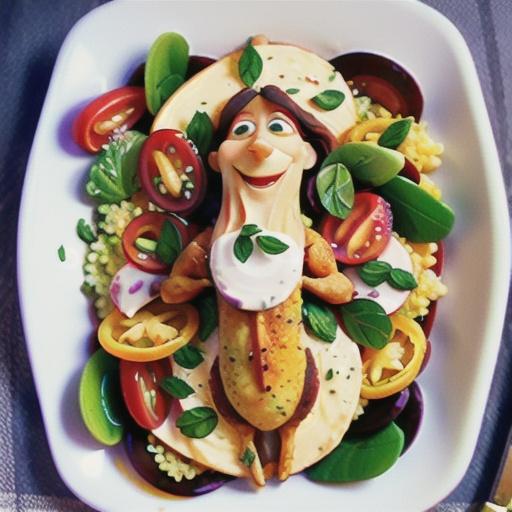 Turkey and couscous salad