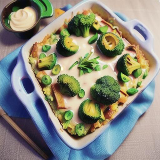 Broccoli Rice Casserole From Scratch