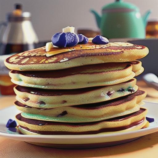 Banana Poppy Seed Pancakes