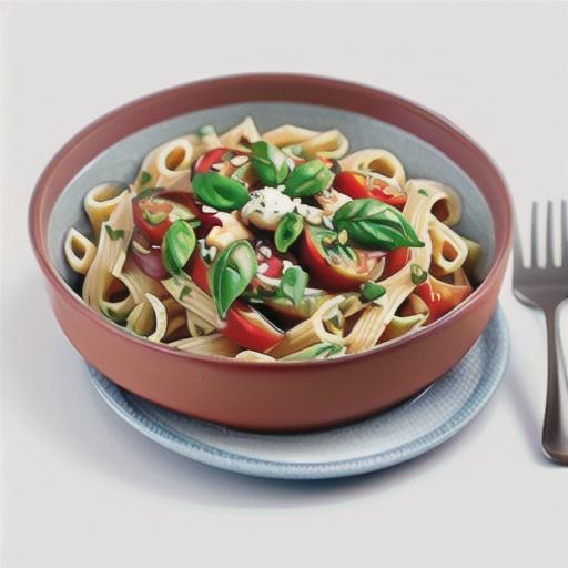 Fast and healthy high-fibre pasta