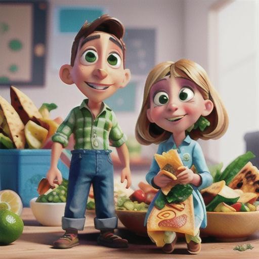 Tuna & tabouli burrito wraps