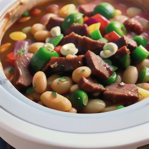 Easy Slow Cooker Baked Beans