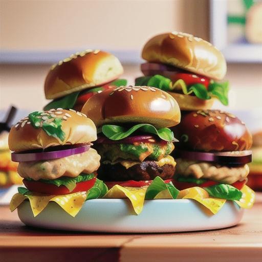 Brioche Hamburger Buns