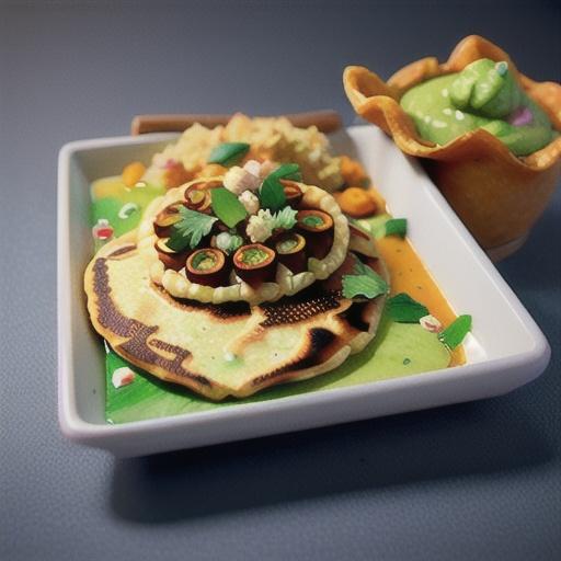 Malaysian Flatbread (Roti Canai) with Curried Lentil Dip