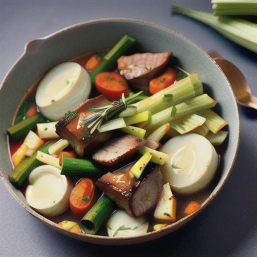 Braised Lamb Shanks With Celery Root and Rosemary