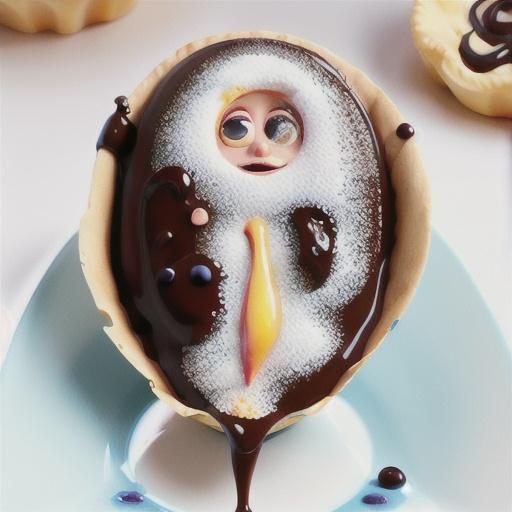 Chocolate surprise puddings