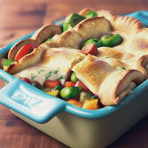 Healthier Chicken Pot Pie IX