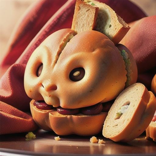 Sweet Potato Cranberry Knots