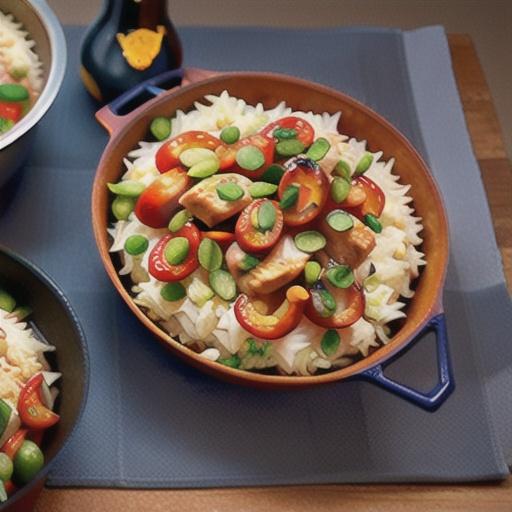One-Pot Lebanese Chicken and Rice