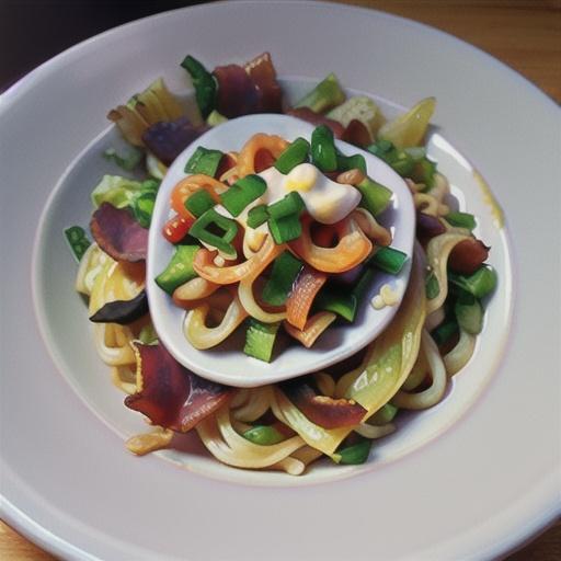 Fried Cabbage and Noodles