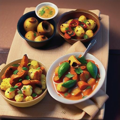 Aloo Gobi Masala (Cauliflower and Potato Curry)