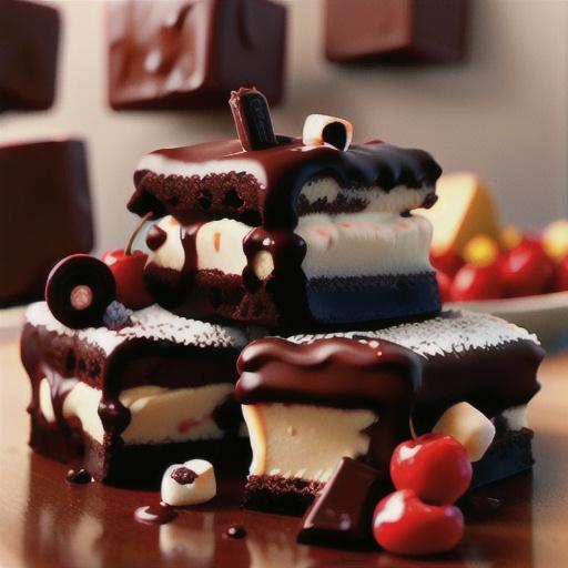 Chocolate-Covered Cherry Brownies