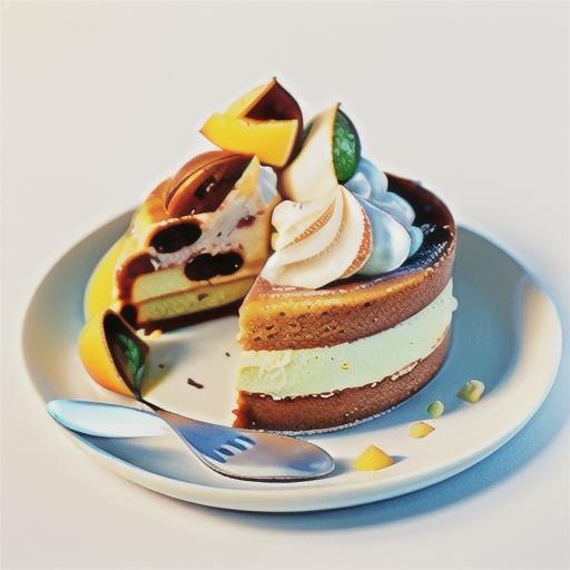 Mango cream dessert cake recipe