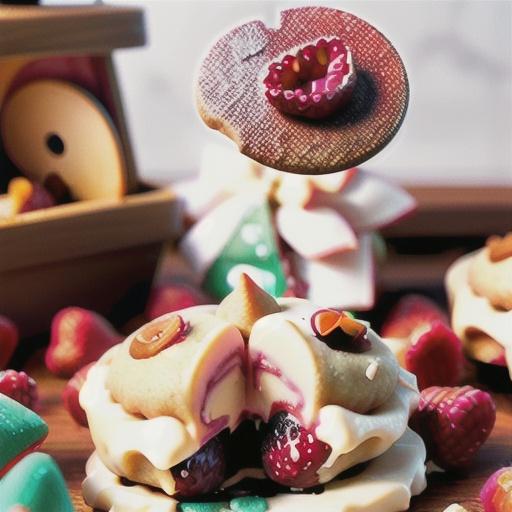 White Chocolate Raspberry Thumbprint Cookies