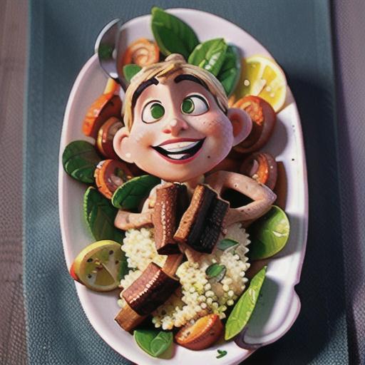 17-minute spiced lamb cutlets with couscous salad recipe