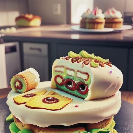 Jane's Jelly-Filled Vanilla Cake Roll