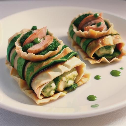 How to Make Pesto Salmon Phyllo Parcels