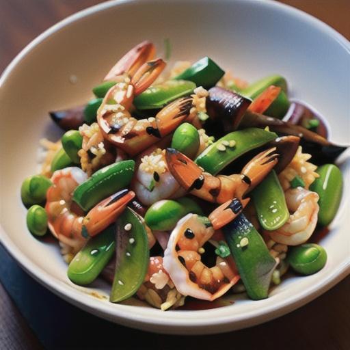 Shrimp and Pepper Stir-Fry