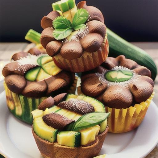 Pineapple Zucchini Muffins