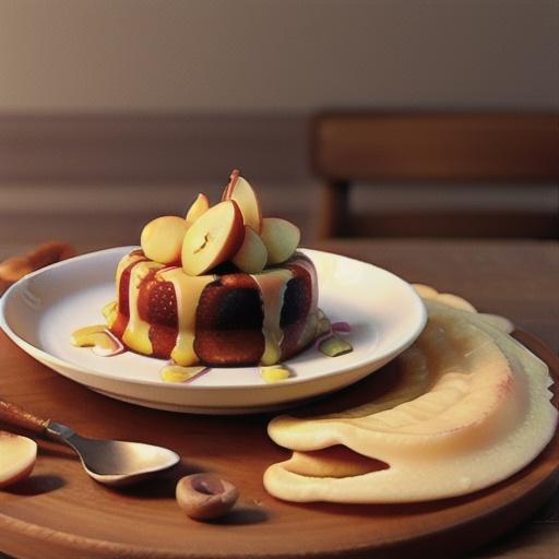 Pear & ginger pudding