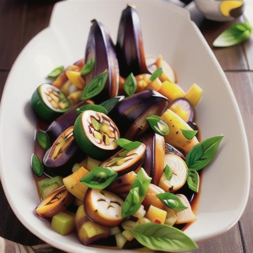 Vietnamese Eggplant with Spicy Sauce