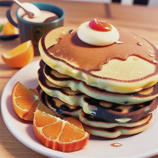 Orange Pancakes