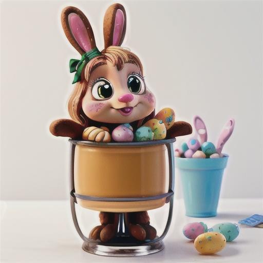 Easter bunny biscuits