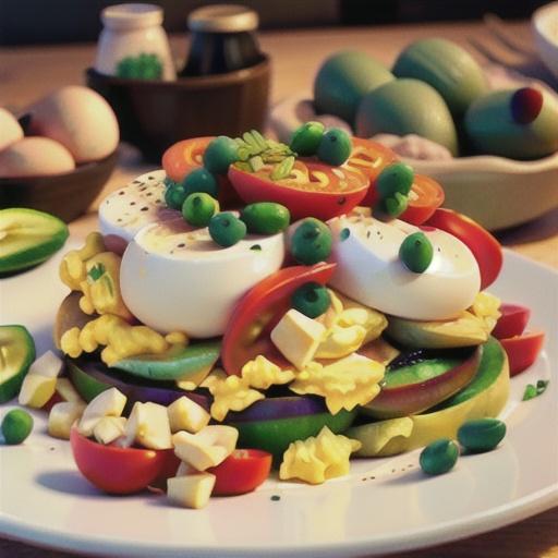 Extreme Veggie Scrambled Eggs