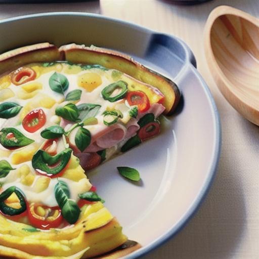 Herbed Ham Frittata
