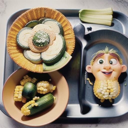 Sweetcorn and zucchini fritters