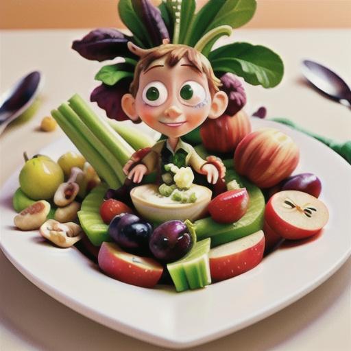 Waldorf Salad with Yogurt