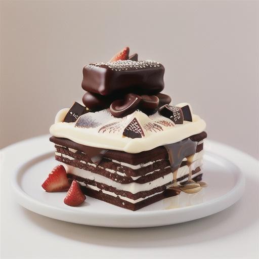 Chocolate-Strawberry Icebox Cake