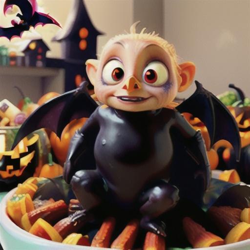 Bat Wings (Halloween Sweet Wing Appetizer)