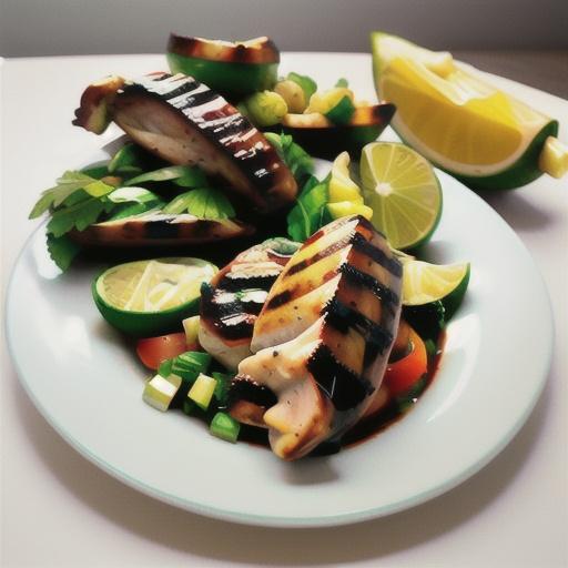 Grilled Cilantro-Lime Chicken Thighs