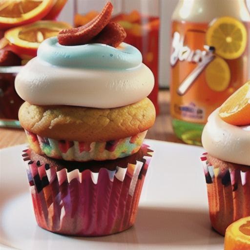 Orange Soda Cupcakes