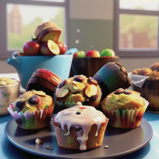 Diabetic-Friendly Apple Muffins