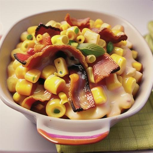 Cheesy Bacon Corn Casserole