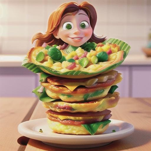 Smoked salmon frittatas