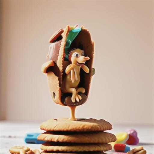 Candy-Topped Peanut Butter Cookies