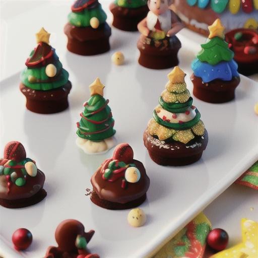 Holiday Tree Brownies