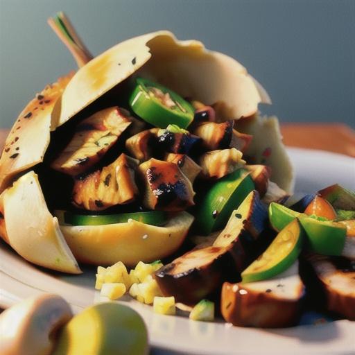 Jamaican 'jerk' chicken