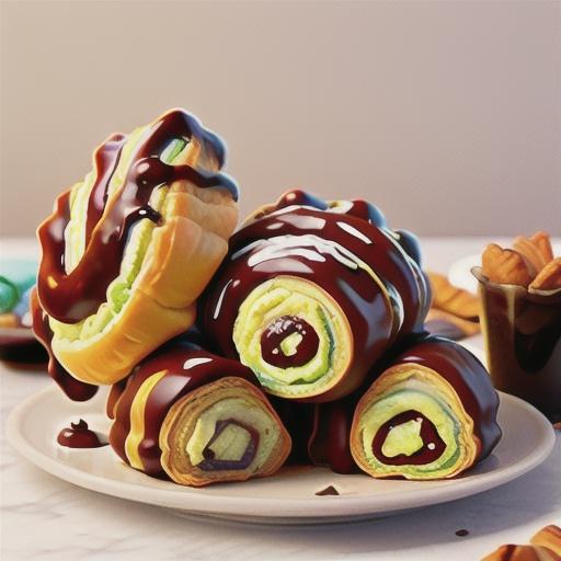 Pain au Chocolat (Chocolate Croissants)