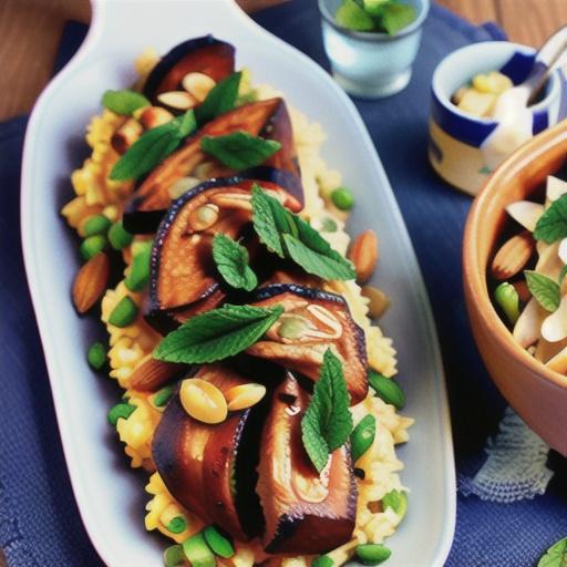 Persian-style lamb pilaf