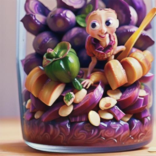 The Best Red Cabbage Salad