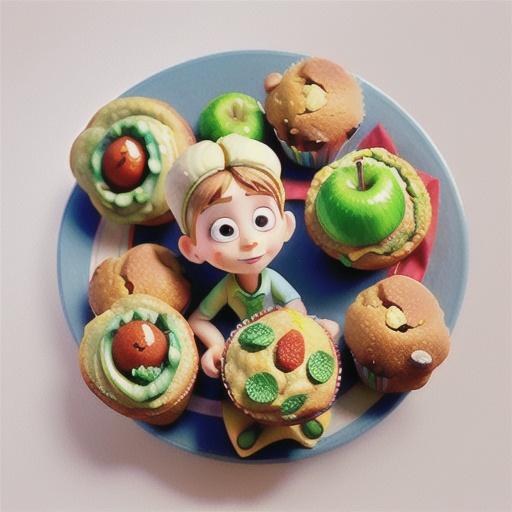 Fennel and apple muffins recipe