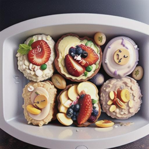 Refrigerator Oatmeal Cups