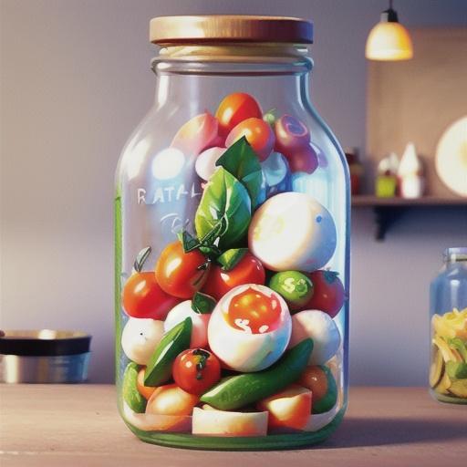 Tomato, bocconcini and olive salad