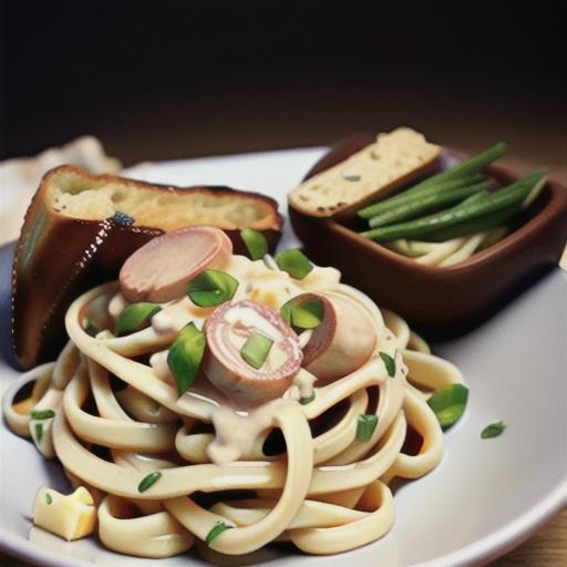 Creamy Linguini for Two