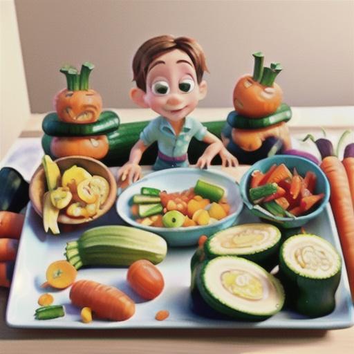 Carrot, zucchini and parsnip frittata fingers