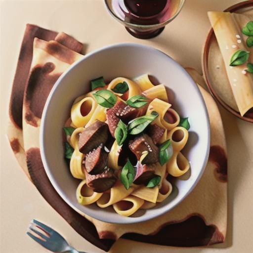 Beef and red wine ragu